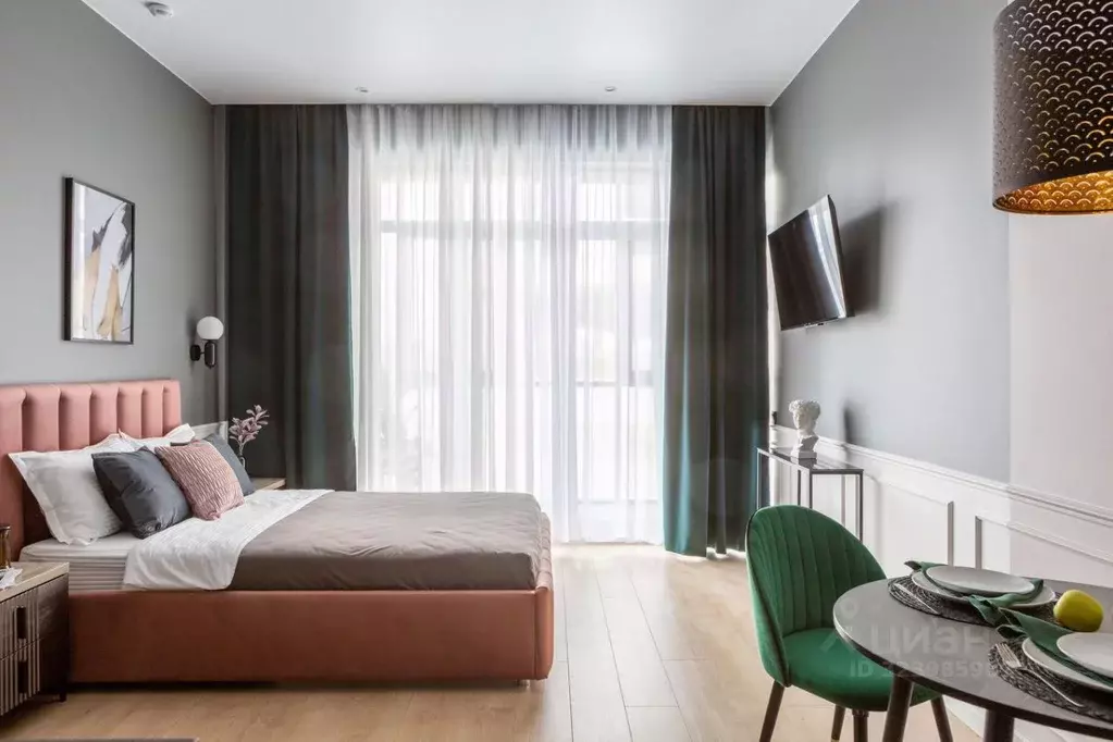 1-к кв. Калининградская область, Калининград Октябрьская ул., 12 (25.0 ... - Фото 1