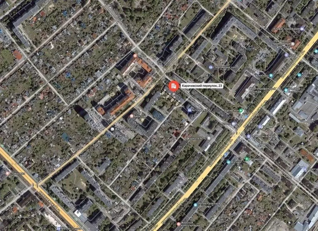 2-к кв. Орловская область, Орел Карачевский пер., 23 (44.1 м) - Фото 2