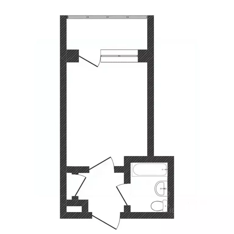 Студия Тюменская область, Тюмень Олимпийская ул., 24 (13.3 м) - Фото 2