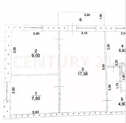 Продаётся 3-к квартира, 48.5 м - Фото 0