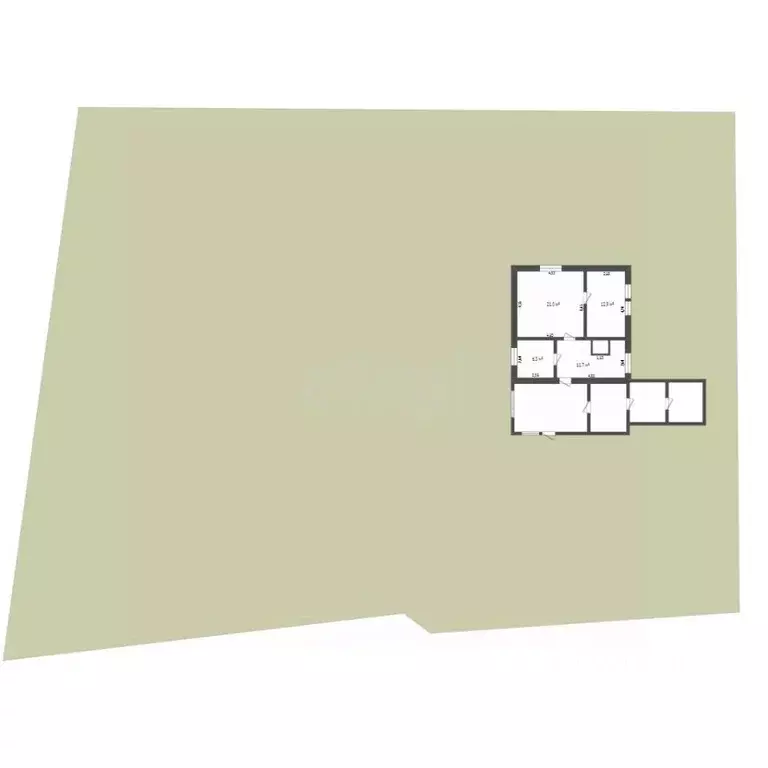 Дом в Кемеровская область, Крапивинский пгт ул. Тайдонская (52 м) - Фото 2