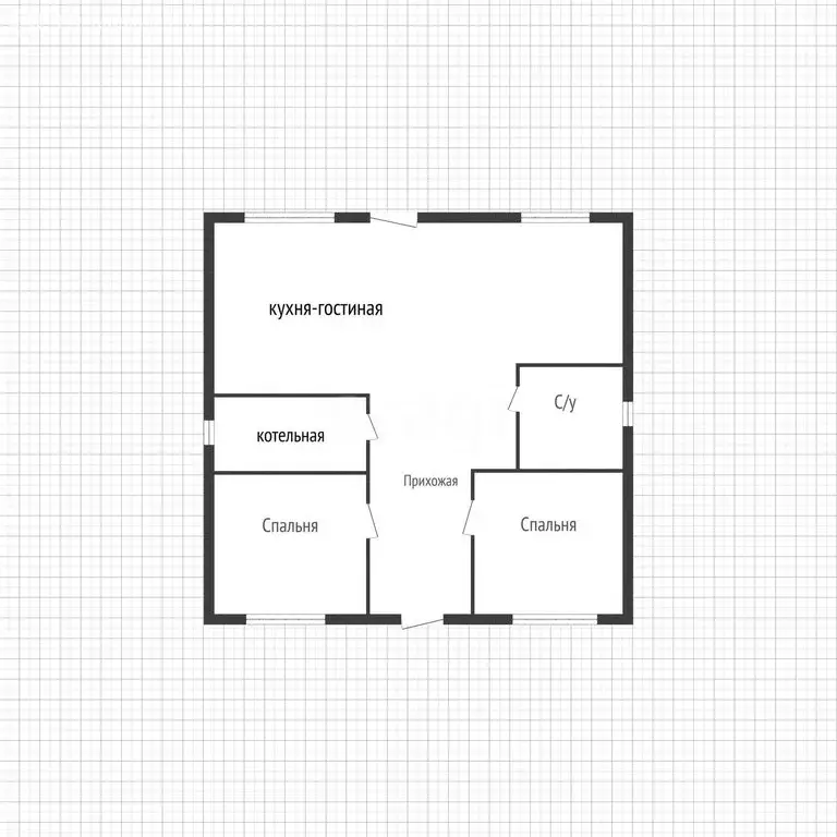 Дом в Ильский, Тверская улица (84 м) - Фото 1