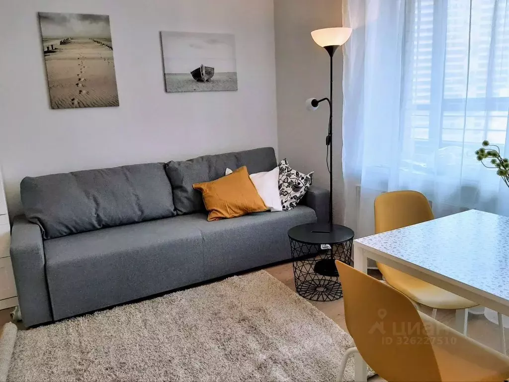 Студия Санкт-Петербург ул. Русановская, 18к3 (24.7 м) - Фото 1