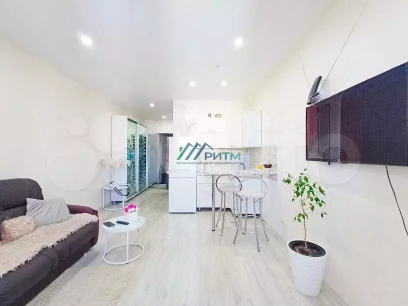 Квартира-студия, 28 м, 18/22 эт. - Фото 1