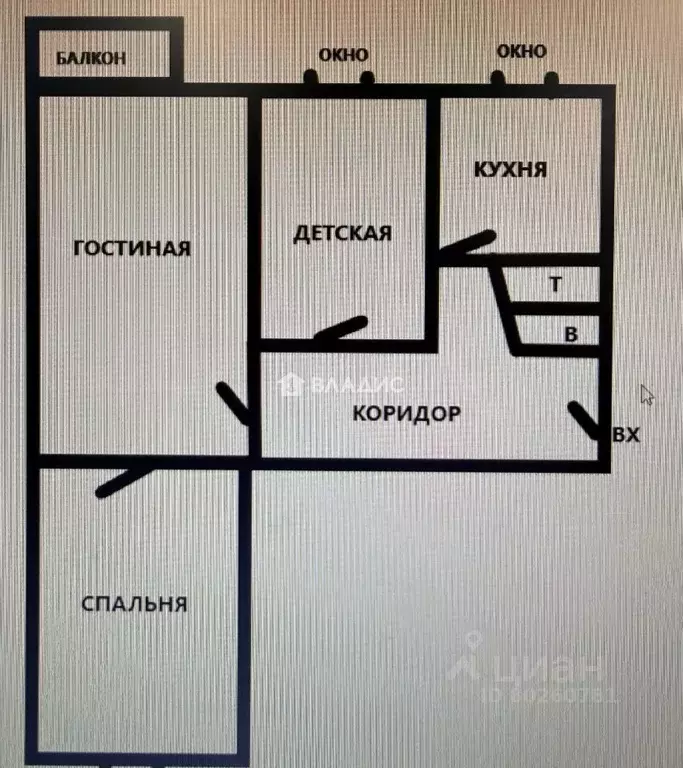 3-к кв. Приморский край, Уссурийский городской округ, с. Воздвиженка ... - Фото 2