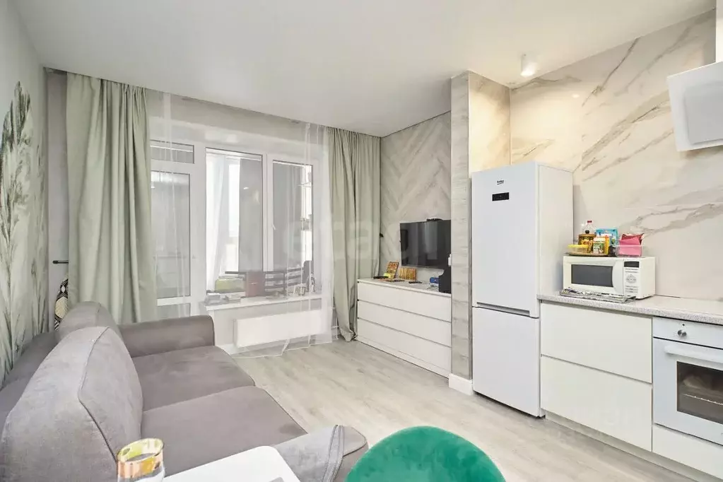 1-к кв. Тюменская область, Тюменский муниципальный округ, Боровский рп ... - Фото 1