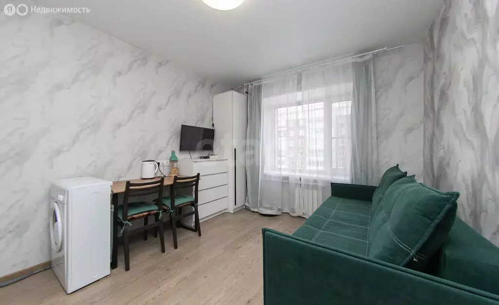 Квартира-студия: Томск, микрорайон Черемошники, Пролетарская улица, 25 ... - Фото 1