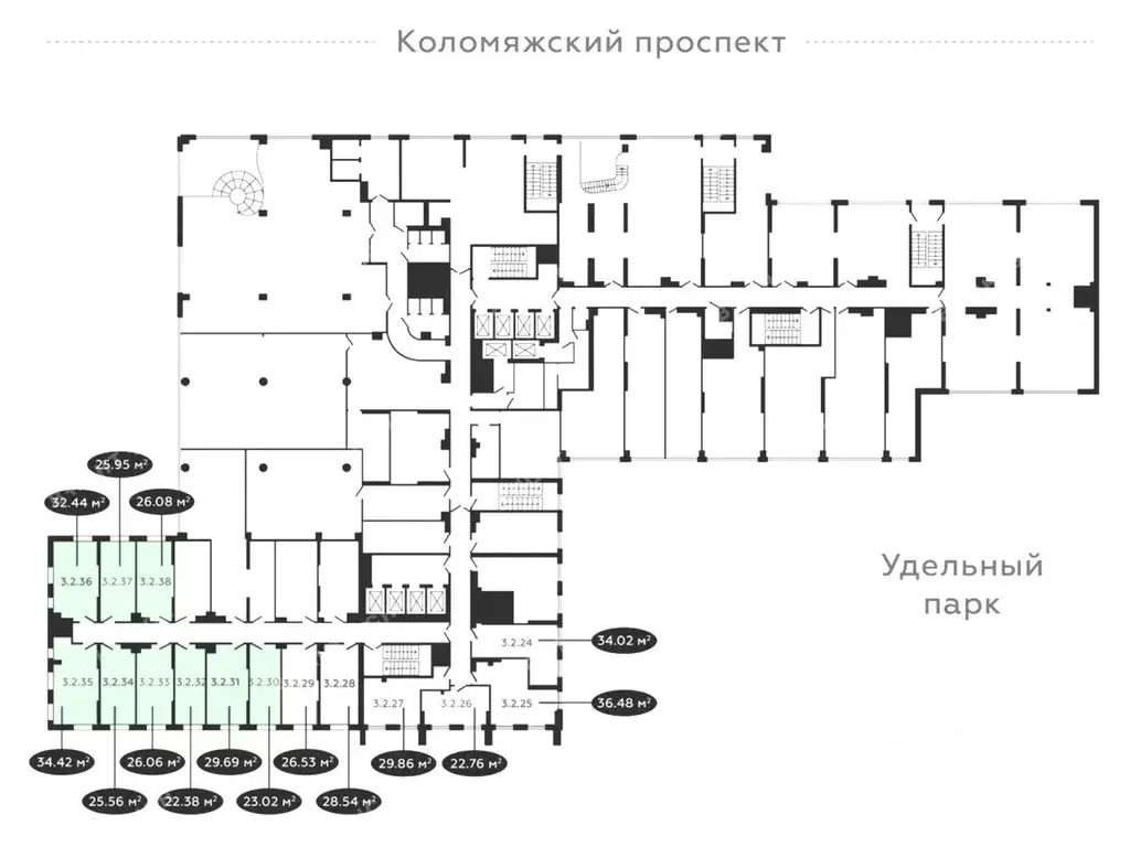 Офис в Санкт-Петербург Коломяжский просп., 19 (223 м) - Фото 1
