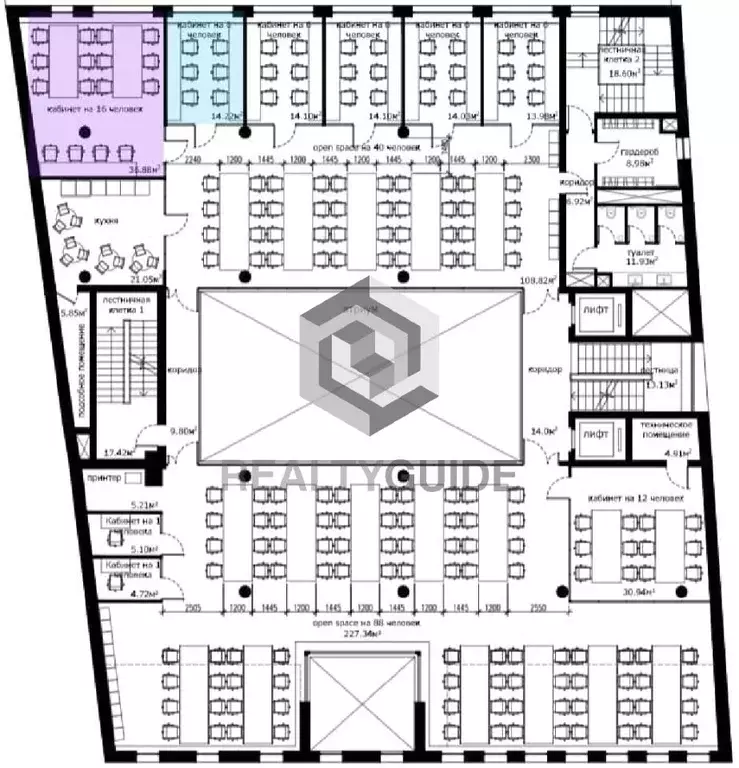 Офис в Москва Садовническая наб., 9 (80 м) - Фото 1