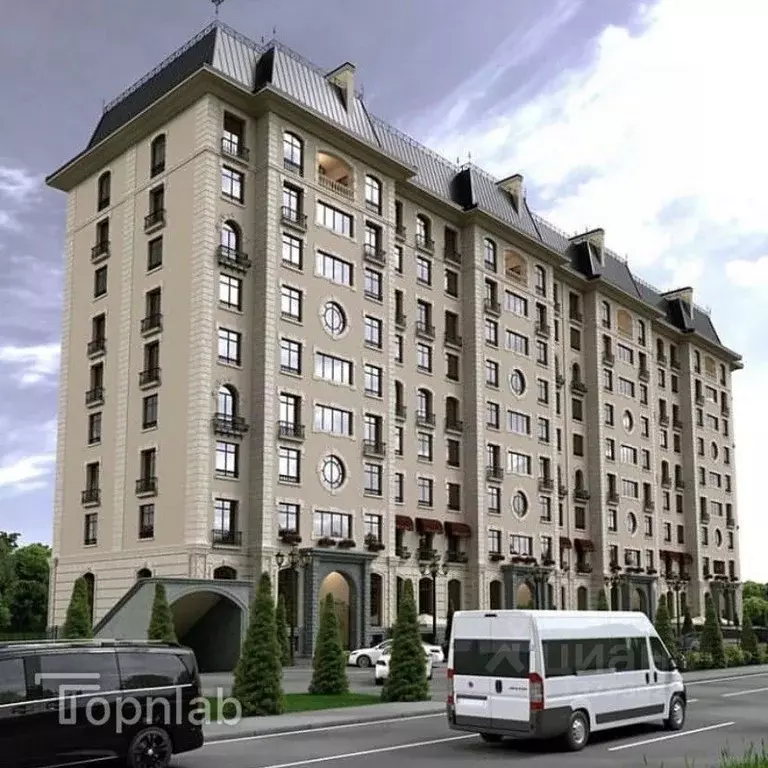 2-к кв. Кабардино-Балкария, Нальчик ул. Тлостанова (67.8 м) - Фото 0