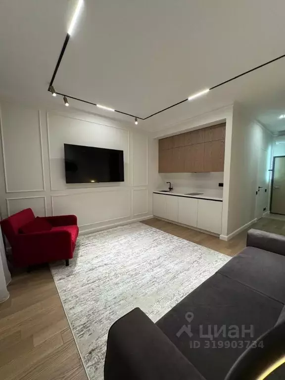 Студия Москва Шелепихинская наб., 34к5 (30.0 м) - Фото 1