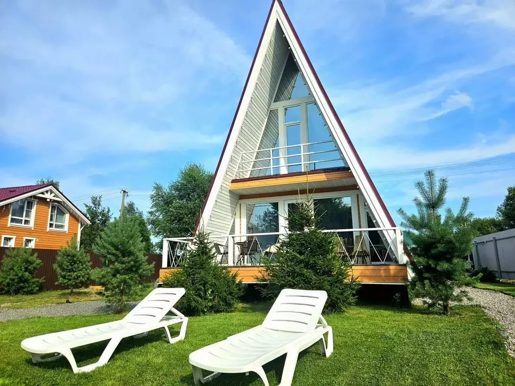 Дом в Ленинградская область, Приозерский район, Сосновское с/пос, д. ... - Фото 1