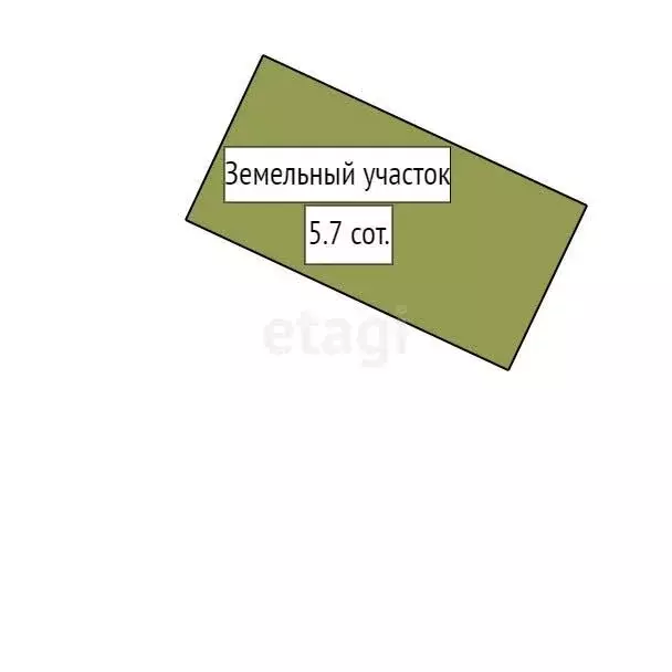 Участок в Пятигорск, садоводческий массив № 2, СНТ Строитель (5.7 м) - Фото 0