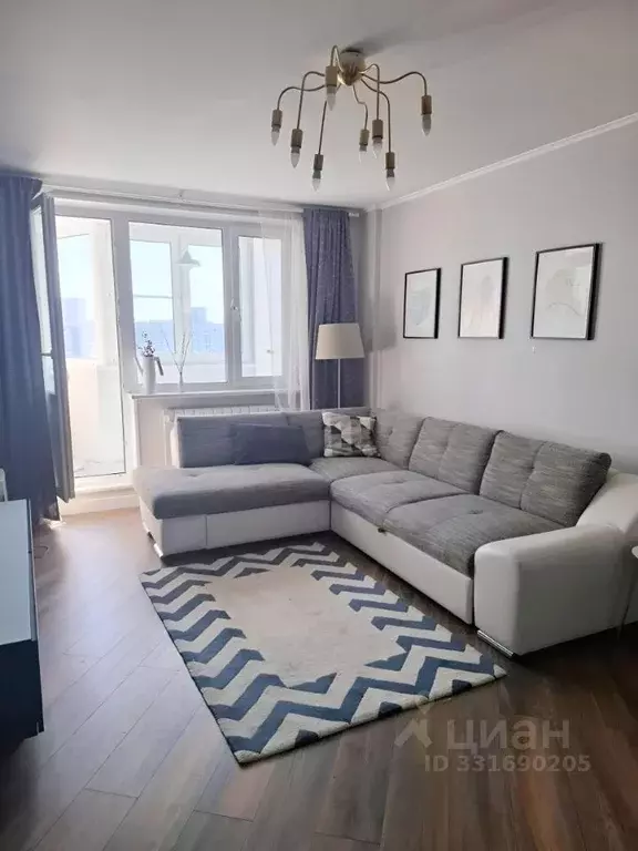 2-к кв. Москва ул. Исаковского, 26К2 (58.0 м) - Фото 2