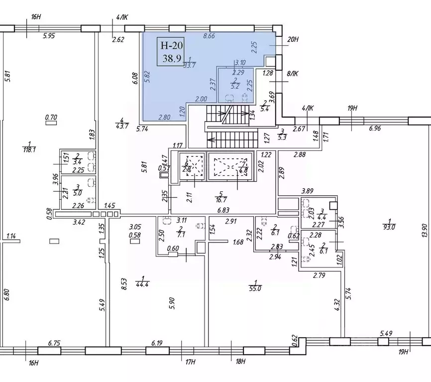 Помещение свободного назначения в Санкт-Петербург просп. Энгельса, 27Т ... - Фото 1