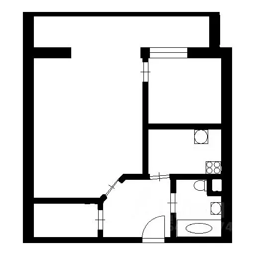 1-к кв. Московская область, Балашиха ул. Объединения, 5 (40.0 м) - Фото 1
