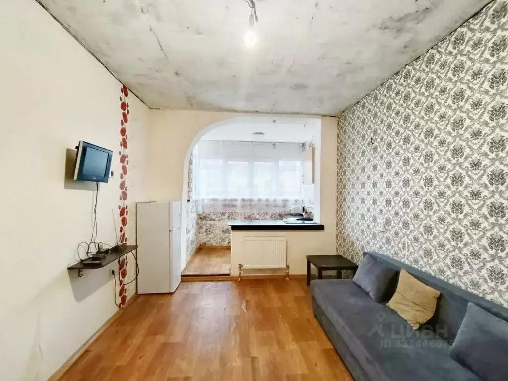 1-к кв. Тюменская область, Тюмень ул. Николая Ростовцева, 27к1 (39.7 ... - Фото 1