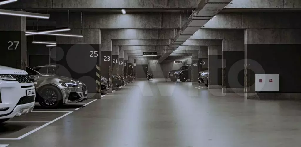 Машиноместо, 12 м - Фото 0