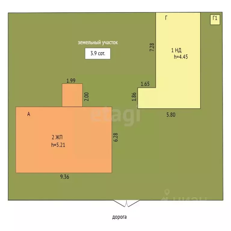 Дом в Ямало-Ненецкий АО, Новый Уренгой Озерное ДНТ, 19 (79 м) - Фото 2