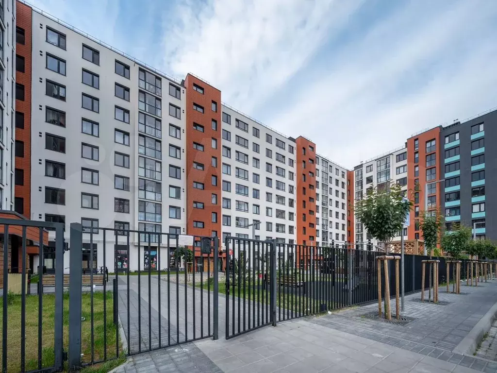 1-к. квартира, 37,8 м, 9/9 эт. - Фото 1
