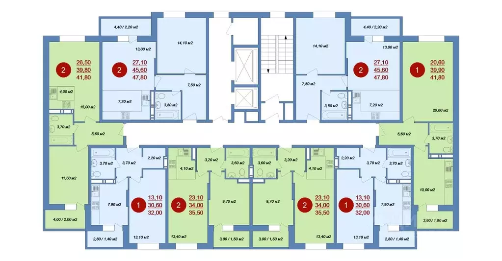 2-к кв. Московская область, Люберцы городской округ, д. Островцы, ... - Фото 2
