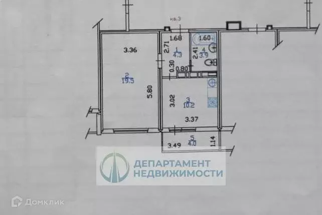 Продаётся 1-к квартира, 39 м - Фото 1