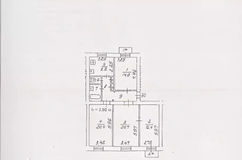 4-к кв. Москва ул. Лазо, 4К2 (94.7 м) - Фото 0