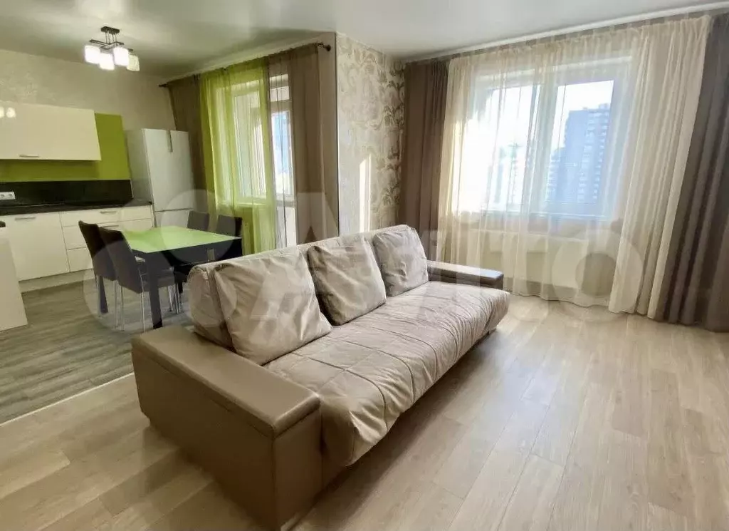 Квартира-студия, 44 м, 2/19 эт. - Фото 0