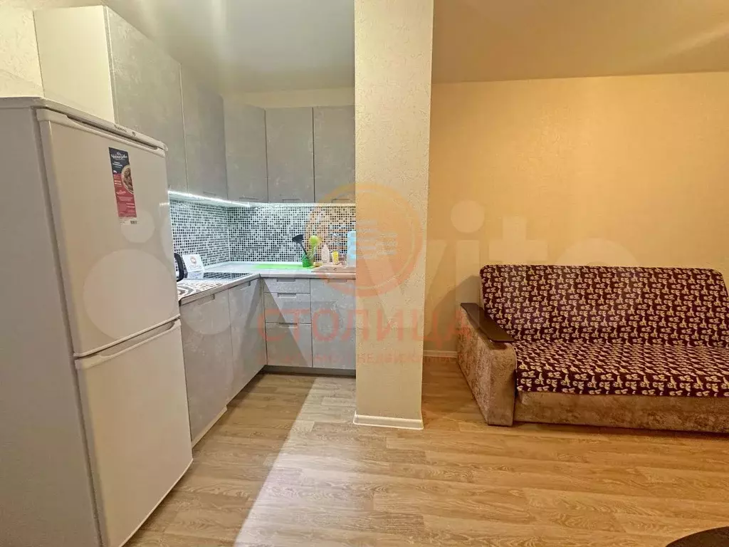 1-к. квартира, 30 м, 3/14 эт. - Фото 1