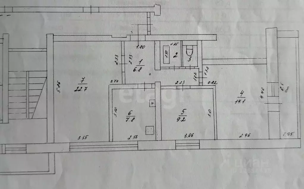 3-к кв. Московская область, Дмитровский муниципальный округ, ... - Фото 2