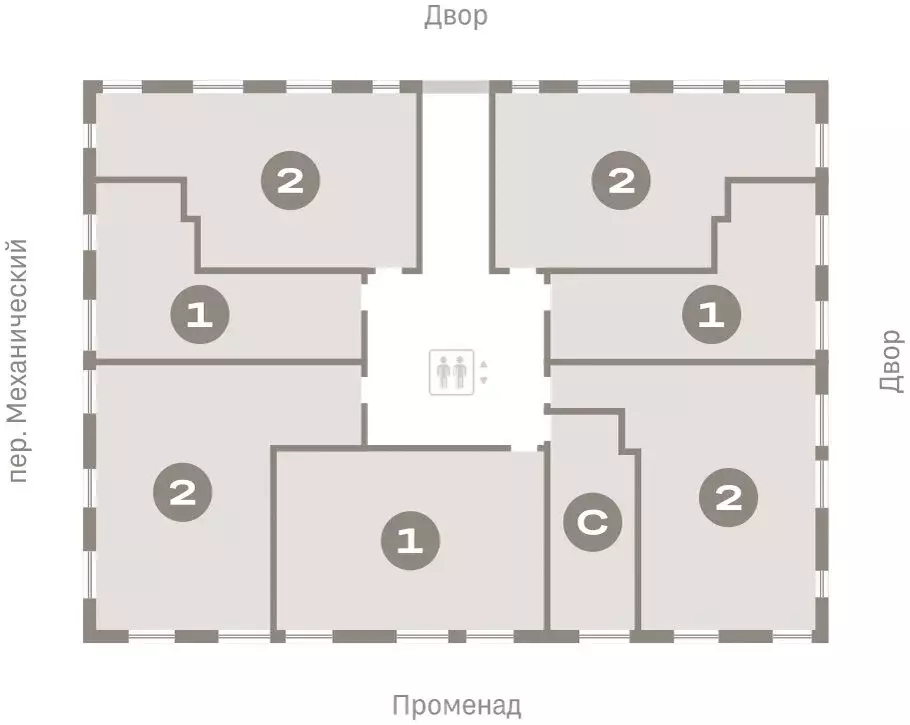 1-комнатная квартира: Екатеринбург, переулок Ритслянда, 15 (44.38 м) - Фото 1