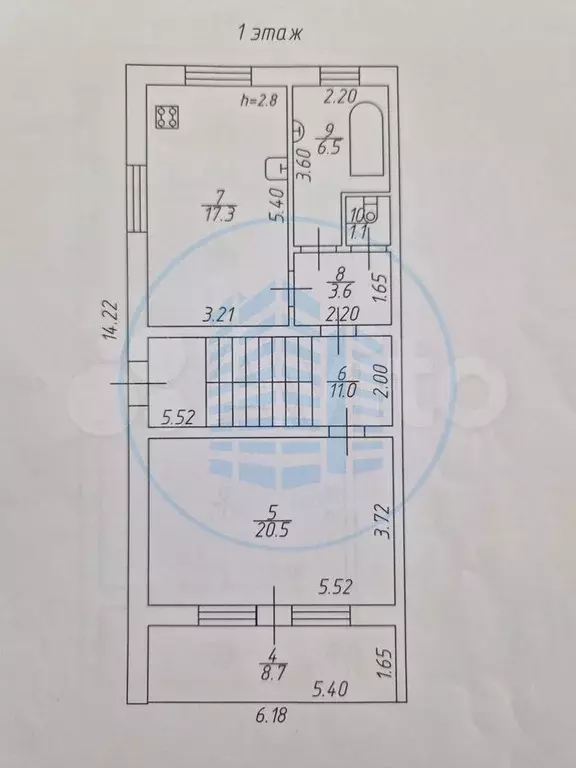 Дом 213 м на участке 8 сот. - Фото 0