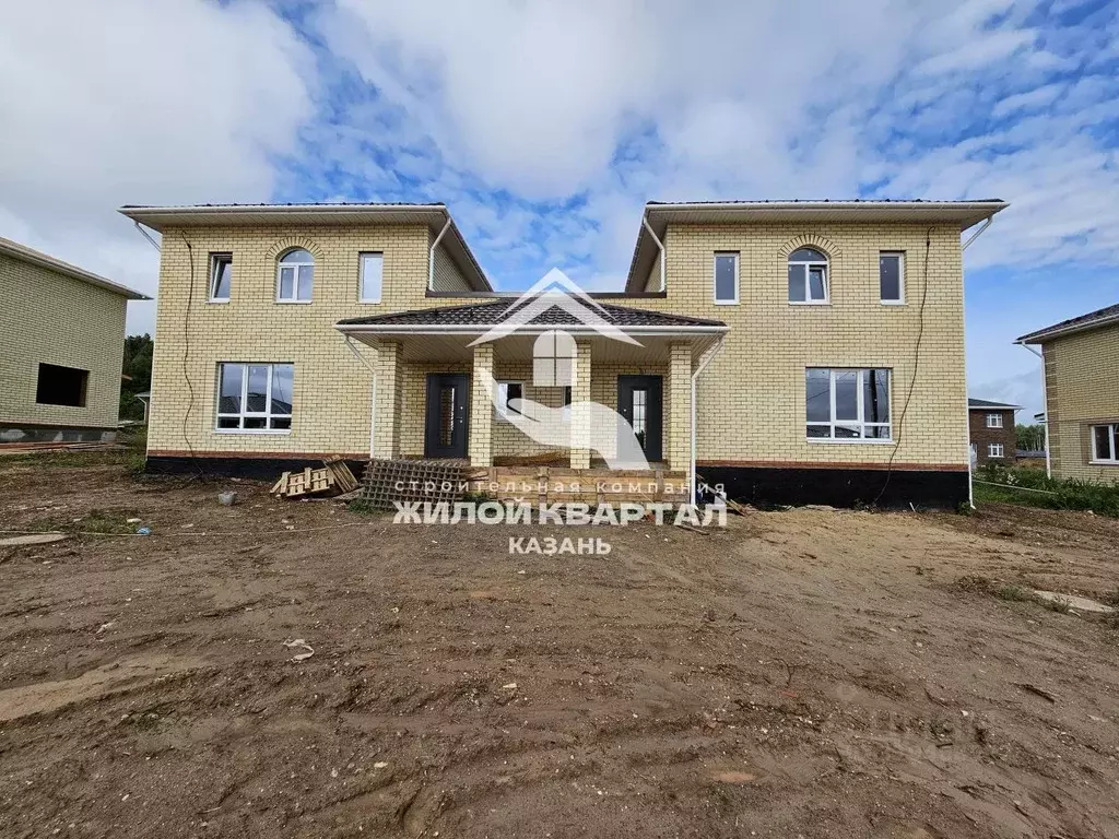 Дом в Татарстан, Высокогорский район, Семиозерское с/пос, Совушки кп  ... - Фото 1