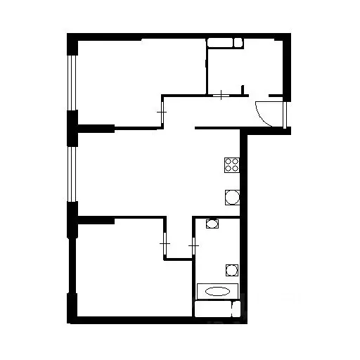 3-к кв. Москва Шмитовский проезд, 39к1 (80.0 м) - Фото 2