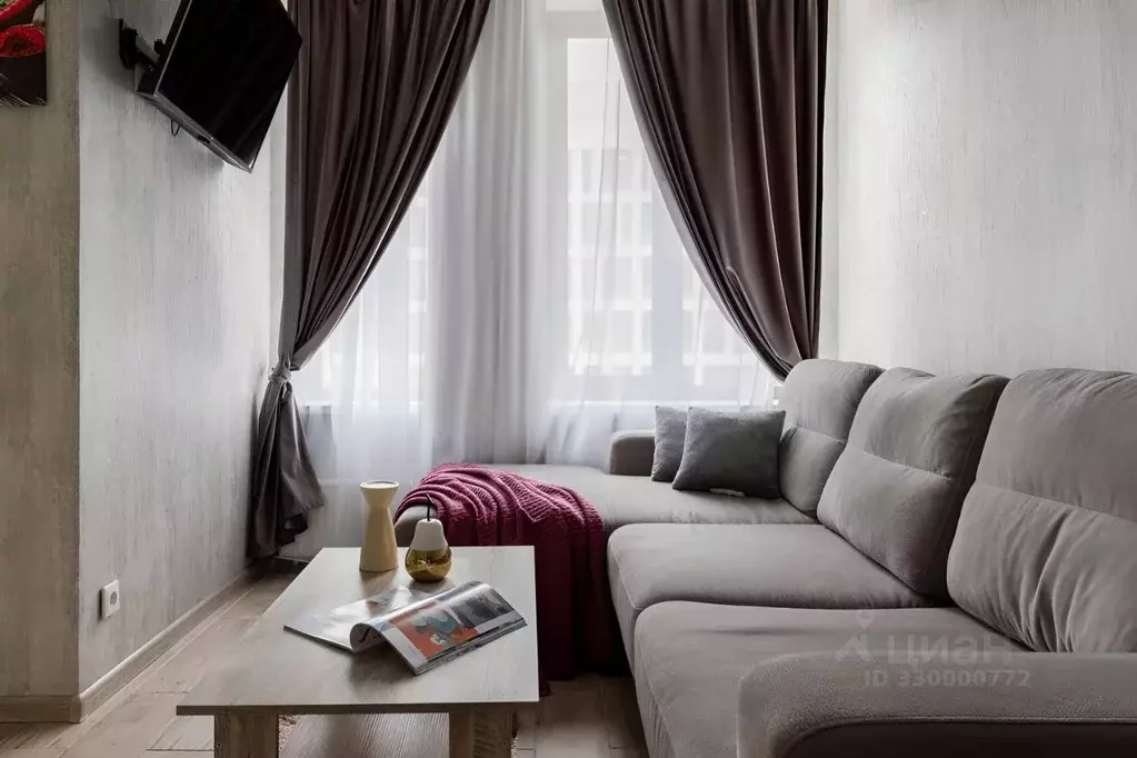 Студия Санкт-Петербург ул. Челюскина, 2 (28.0 м) - Фото 2