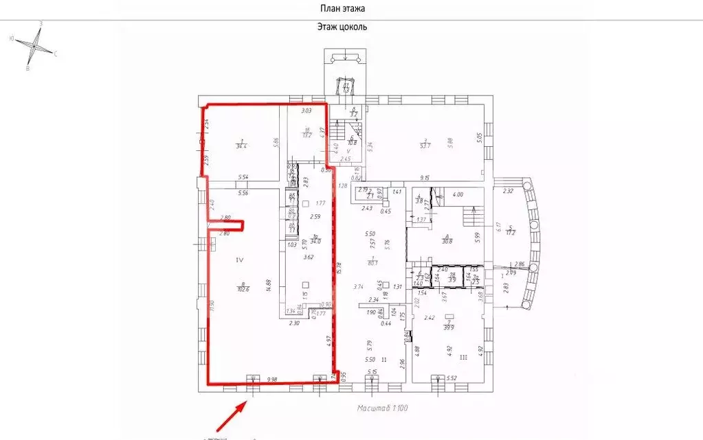 Помещение свободного назначения в Москва Бауманская ул., 58/25С1 (189 ... - Фото 2