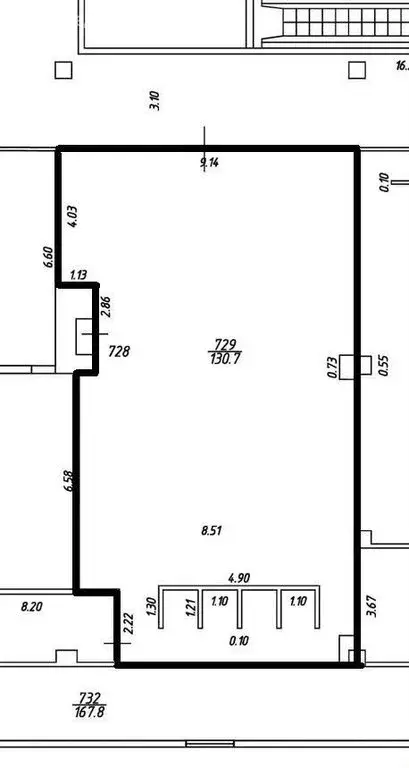 Помещение свободного назначения (137 м) - Фото 2