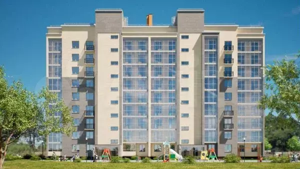 1-к. квартира, 46 м, 7/9 эт. - Фото 1