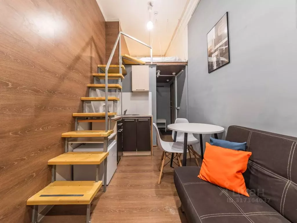 Студия Санкт-Петербург Коломенская ул., 10 (25.0 м) - Фото 0