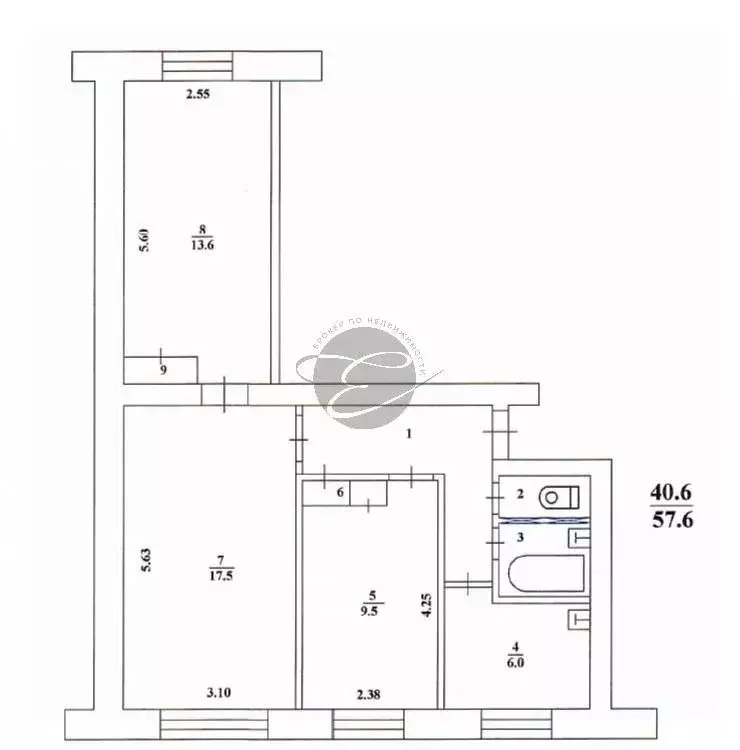 3-к кв. Камчатский край, Елизовский муниципальный округ, пос. Новый ... - Фото 2