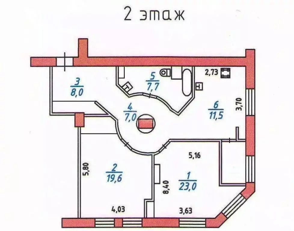 2-к кв. Ярославская область, Ярославль ул. Кудрявцева, 24/38 (76.8 м) - Фото 1
