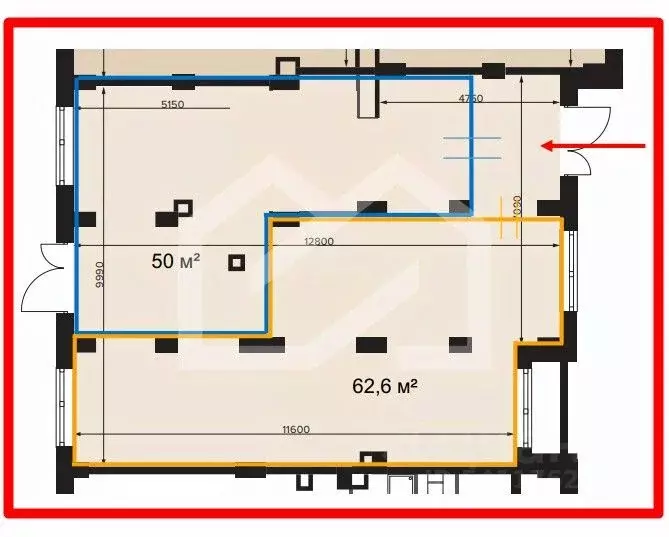 Помещение свободного назначения в Московская область, Люберцы ул. ... - Фото 2