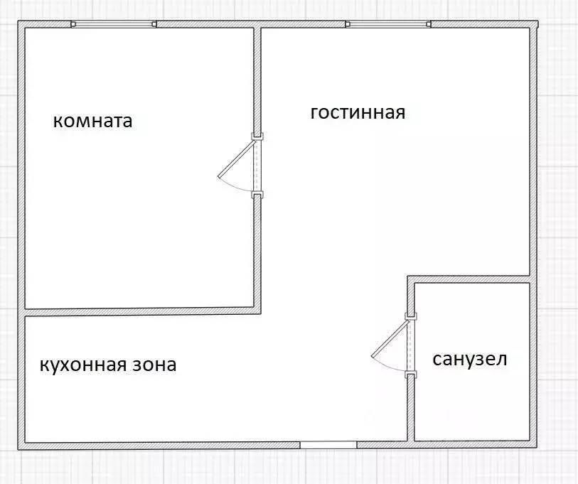 1-к кв. Приморский край, Владивосток ул. Карбышева, 22Б (34.8 м) - Фото 1
