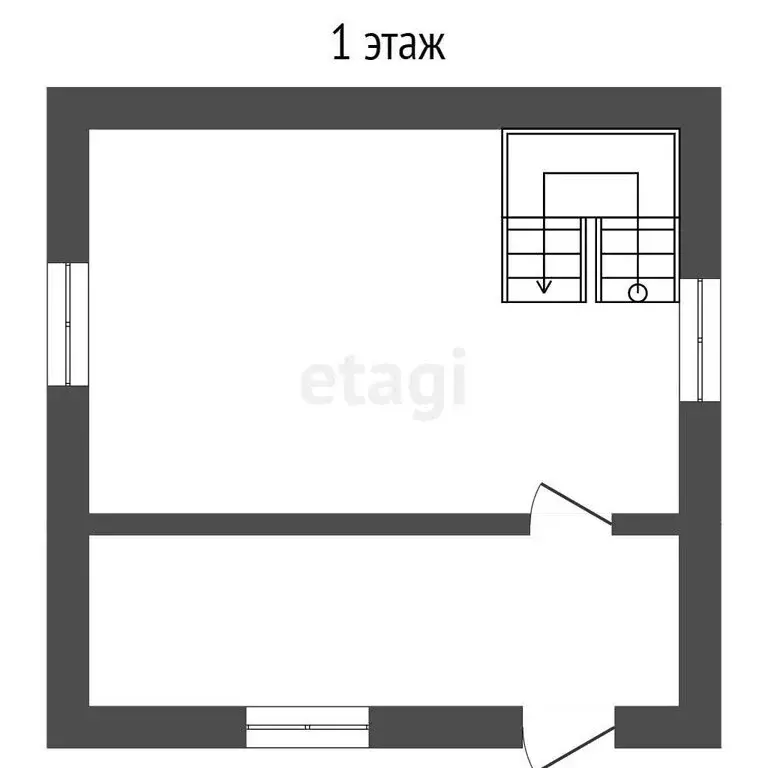 Дом в Омск, территория СОСН Сибирский Садовод-2, 9-я аллея (41.7 м) - Фото 1