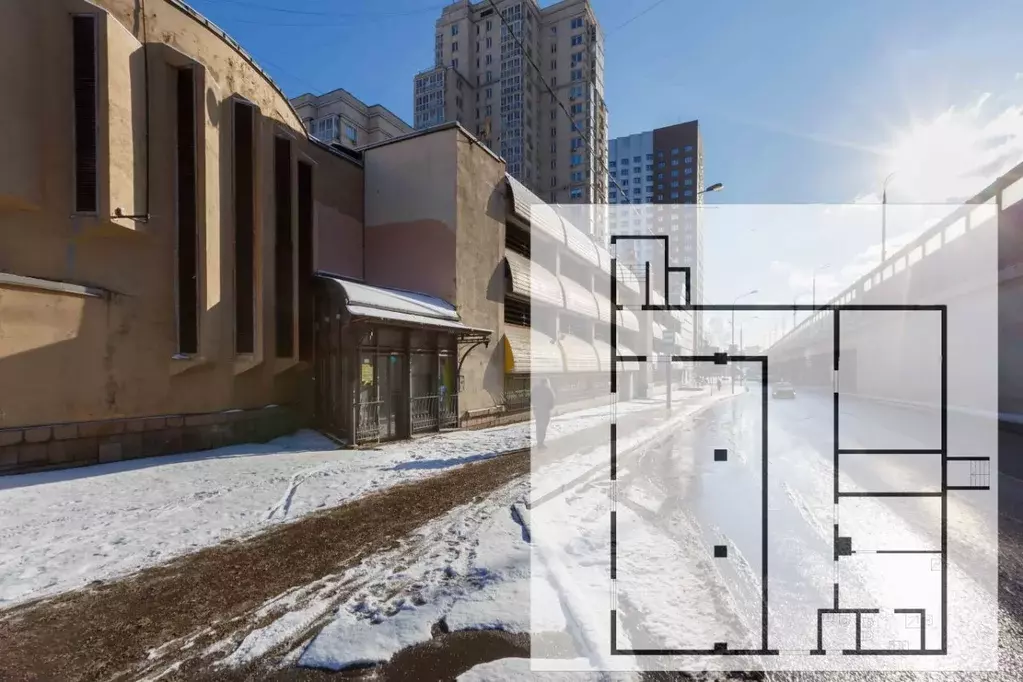 Помещение свободного назначения в Москва Русаковская ул., 1 (301 м) - Фото 1