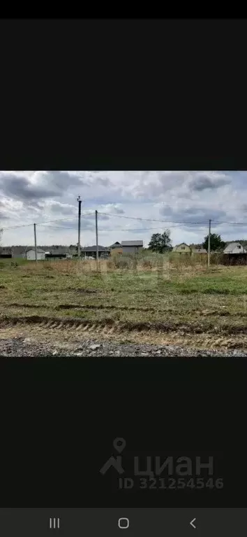 Участок в Тюменская область, Нижнетавдинский район, с. Тюнево  (6.56 ... - Фото 1