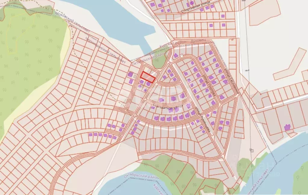 Участок в Курская область, Октябрьский район, Черницынский сельсовет, ... - Фото 1