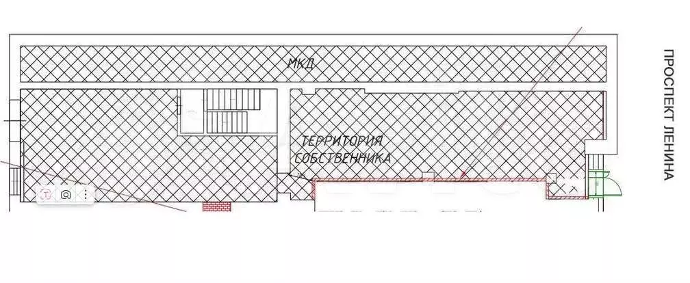 Торговое помещение 1 линии на проспекте Ленина - Фото 0