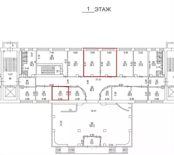 Офис в Москва Шереметьевская ул., 47 (48 м) - Фото 1