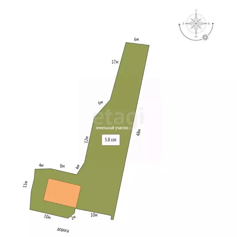 Дом в Пермский край, Пермский муниципальный округ, д. Большое Савино  ... - Фото 2